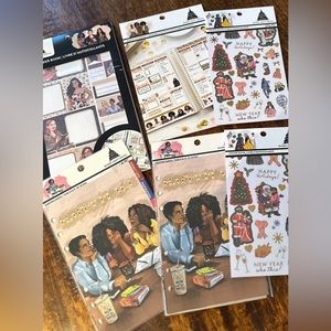 Capitol Chic Designs Lot - Dashboards (dividers) And Planner Stickers